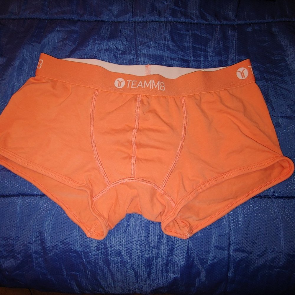 Teamm8 Trunks Orange  Small